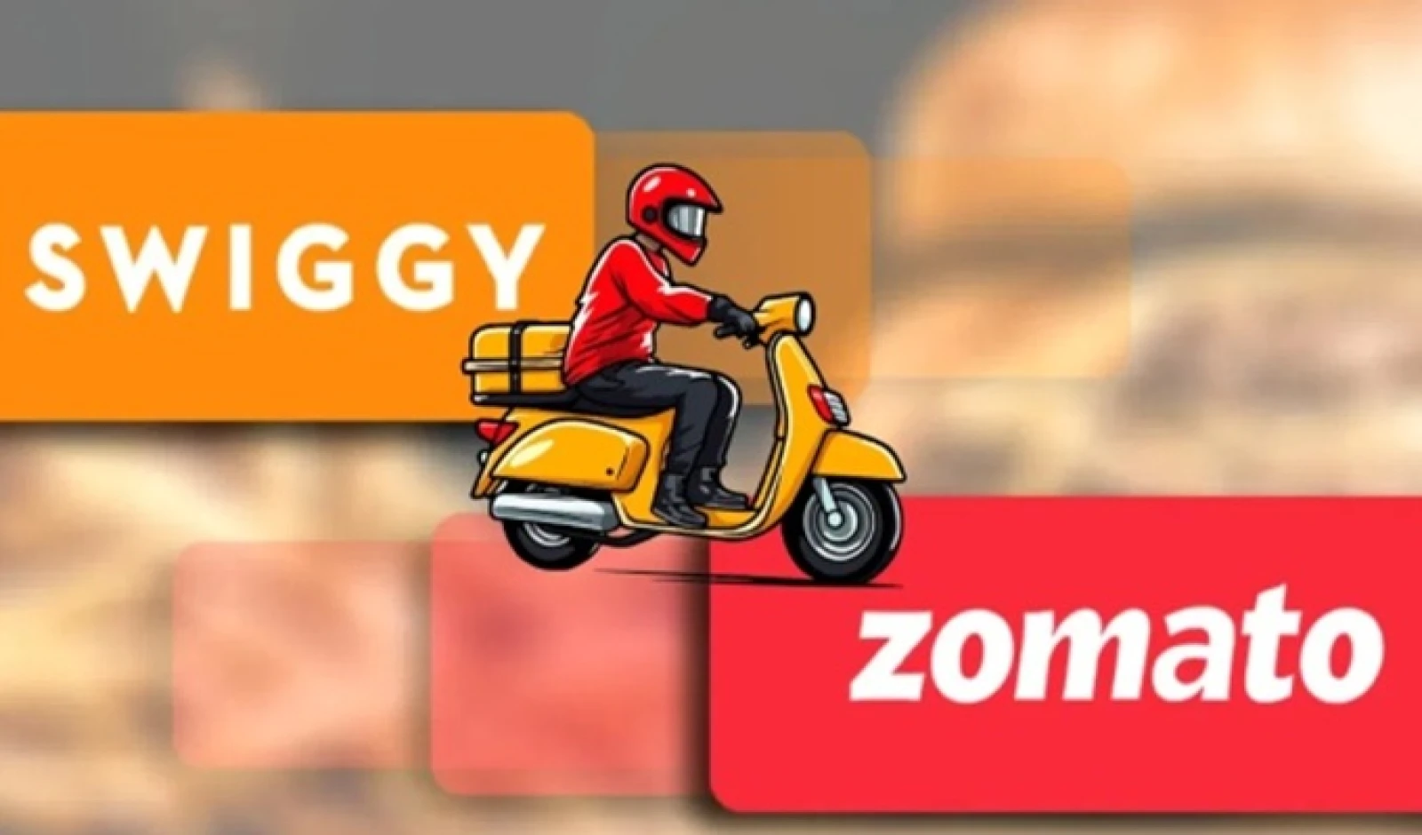 Food delivery discounts and coupons shown on mobile apps